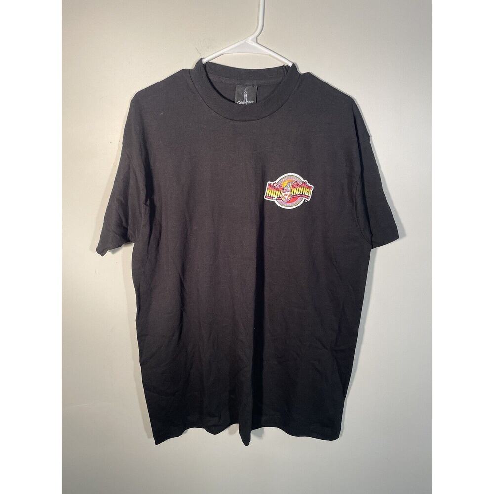 Vintage High Roller Las Vegas 90’s Stratosphere Stratos Fear Rollercoaster Sz XL